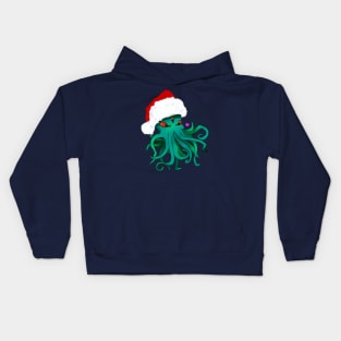 Santa Cthulhu Kids Hoodie